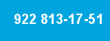 922 813-17-51 922 813-17-51